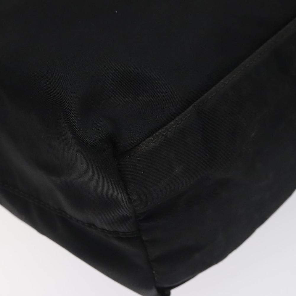 PRADA Tote Bag Nylon Black Silver Auth 121203 - Picture 15 of 16